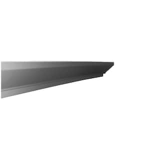 Richmond Vesuvius Gray 96 in. x 2.875 in. x 2.75 in. Crown Molding