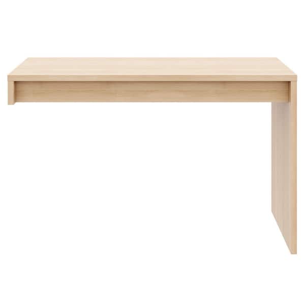 Nexera Chrono 47.75 in. W Natural Blonde Oak Reversible Desk Panel