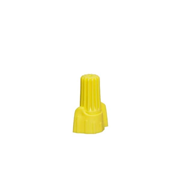 Commercial Electric Winged Wire Connectors, Yellow (30-Pack)