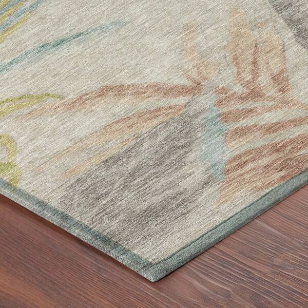 Chantille Machine Washable Indoor/Outdoor Abstract ACN2768 Beige 10 ft. x 14 ft. Area Rug