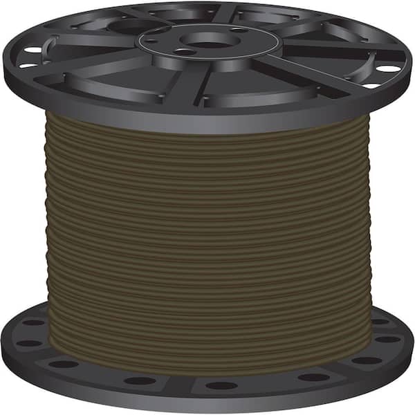 Southwire 1,000 ft. 6 Brown Stranded CU SIMpull THHN Wire