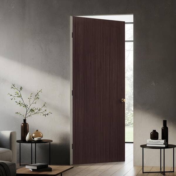 ワルパ 専用 CALHOME 36 in. x 84 in. Walnut Texture Flush Hollow Core