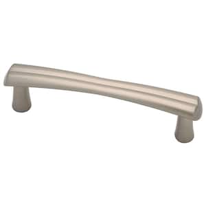 Notched 3 in. (76 mm) Satin Nickel Cabinet Drawer Bar Pull