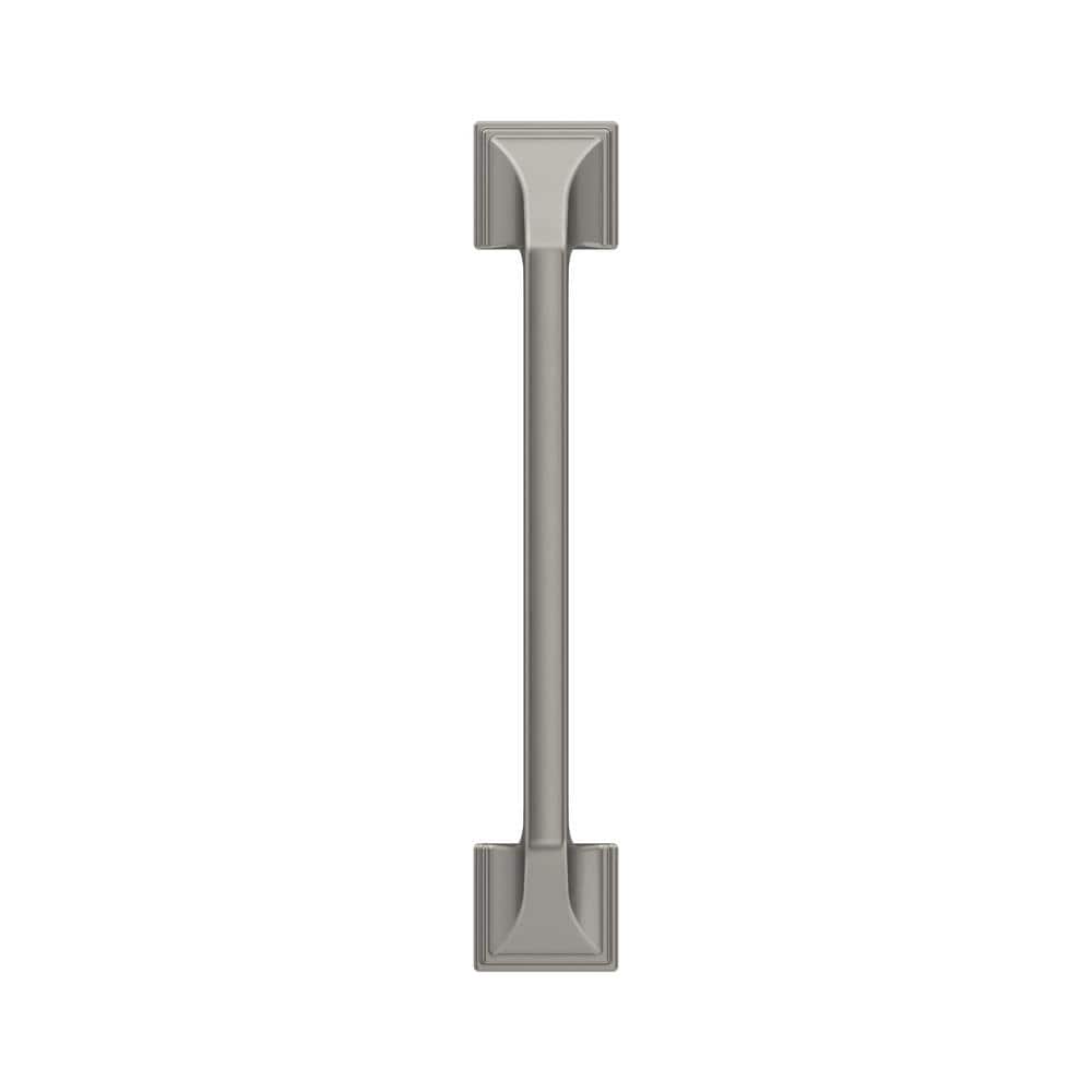 Satin Nickel 6" Brushed Cabinet Bar Pull with Mounting Hardware
