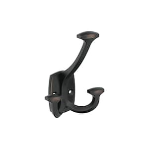 Vicinity 4-9/16 in. L Oil Rubbed Bronze Triple Prong Wall Hook
