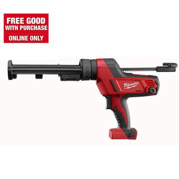 M18 18V Lithium-Ion Cordless 10 oz. Caulk and Adhesive Gun (Tool-Only)