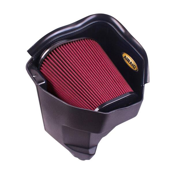 AIRAID 11-14 Dodge Charger/Challenger MXP Intake System w/ Silicone Tube (Oiled / Red Media)