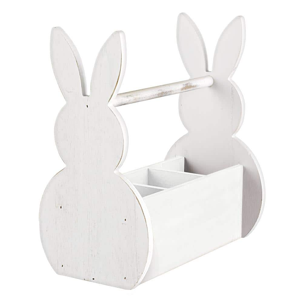 Amscan 12 in. Easter Bunny Utensil Holder 410146 - The Home Depot