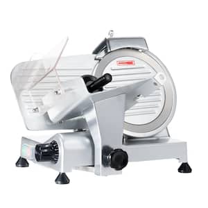 Professional 200 W Silver Electric Meat Slicer