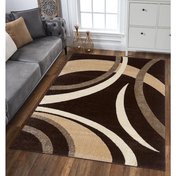 Abigail Brown Graphic 8 ft. x 10 ft. Area Rug
