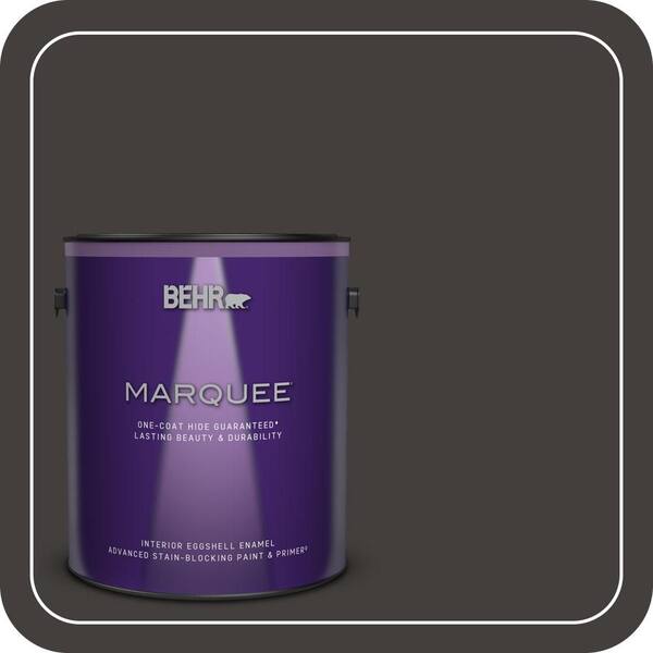 BEHR MARQUEE 1 gal. #MQ1-35 Off Broadway One-Coat Hide Eggshell Enamel Interior Paint & Primer