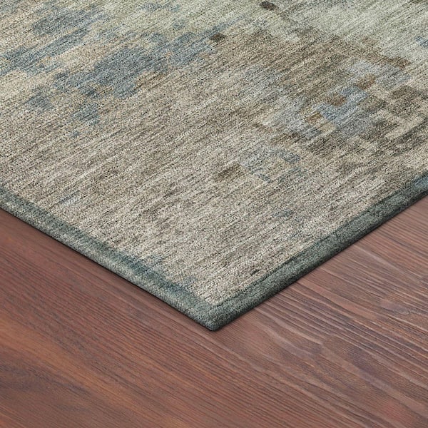 Chantille Machine Washable Indoor/Outdoor Abstract ACN2360 Beige 5 ft. x 7 ft. 6 in. Area Rug