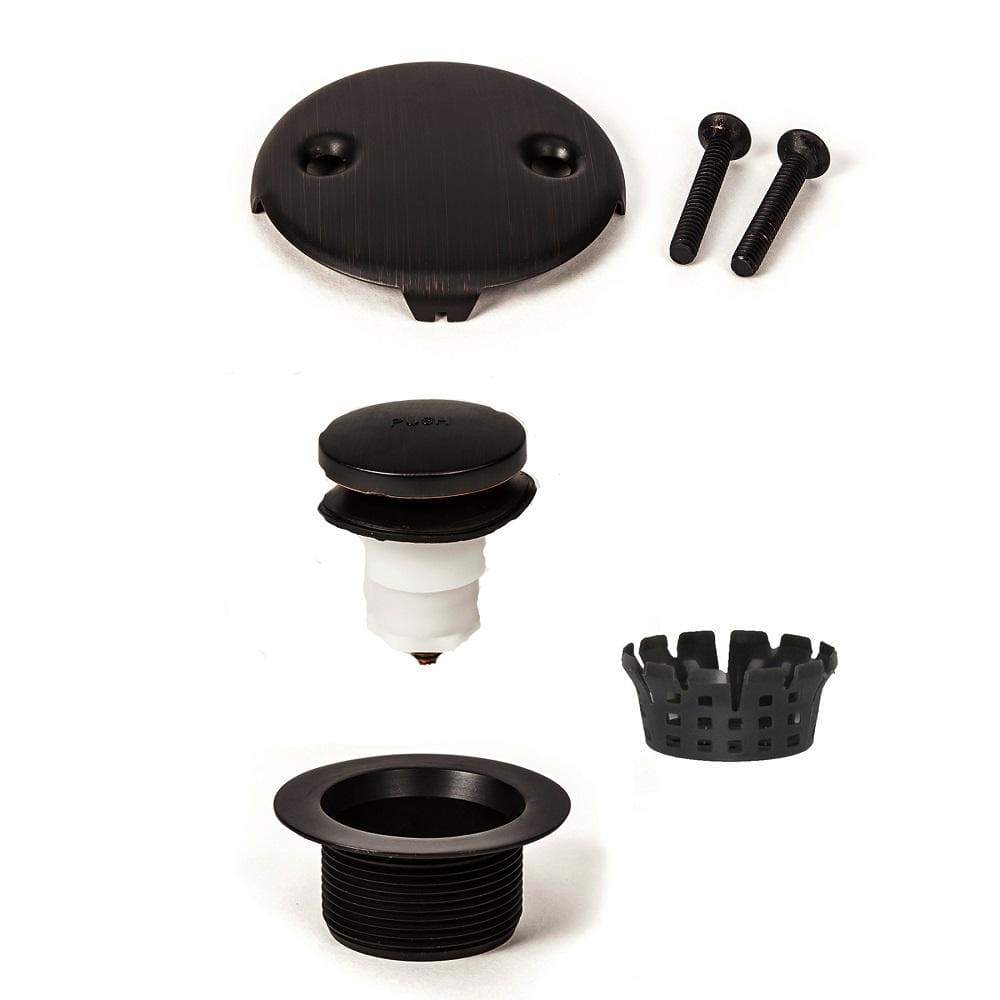 Toe Touch Tub Drain Trim Kit Oil Rub Bronze price history on PriceWatchPro