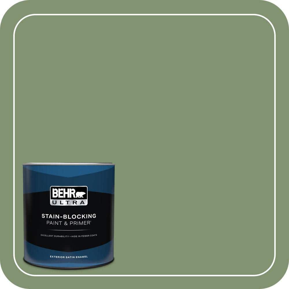 1 qt. #BIC-26 Aloe Plant Satin Enamel Exterior Paint & Primer price history on PriceWatchPro