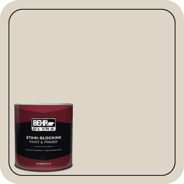 BEHR ULTRA 1 qt. #ECC-43-1 Sonoran Sands Flat Exterior Paint & Primer