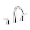 KOHLER Easmor 8 in. Widespread Double Handle Bathroom Faucet in ...