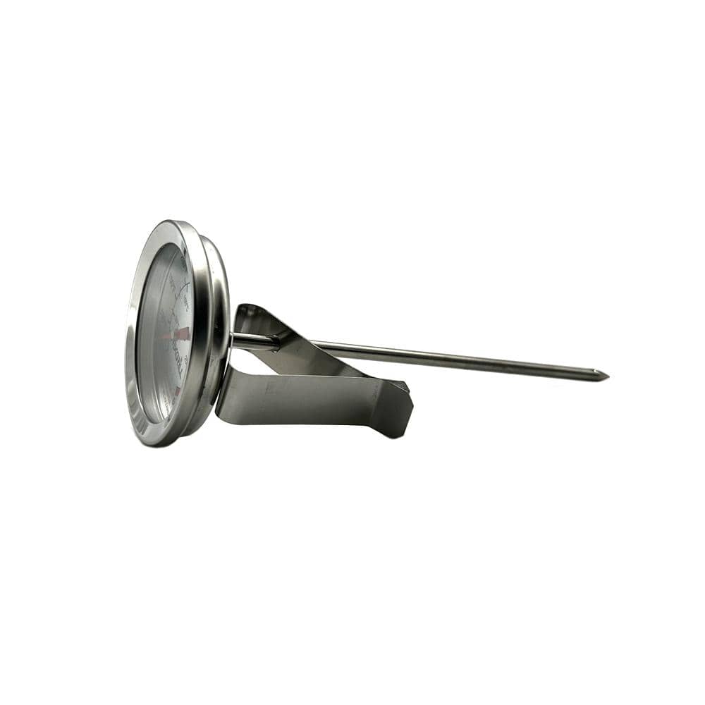 5-Inch Stainless Steel Analog Deep Fry Thermometer with Clip