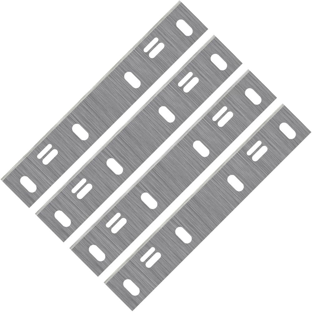 6-1/5 Inch High Carbon Steel Planer Cutter Blades with Single Edge for Jointer Compatible Models 4 Pack price history on PriceWatchPro