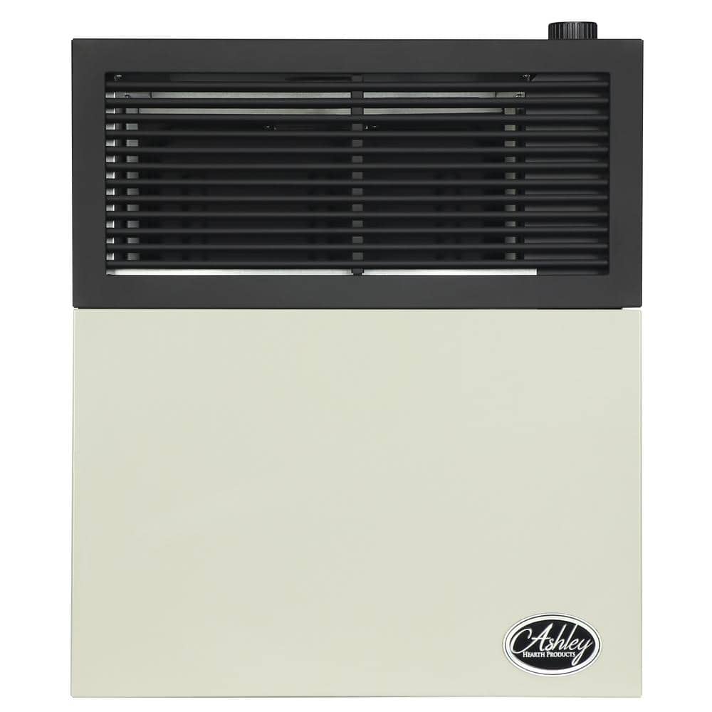 Ashley Hearth Beige Steel Wall-Mounted Natural Gas Heater with Thermostat
