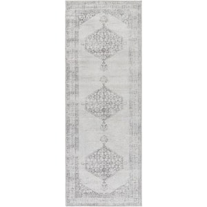 Our PNW Home Olympic Off-White Traditional 3 ft. x 7 ft. Indoor Area Rug