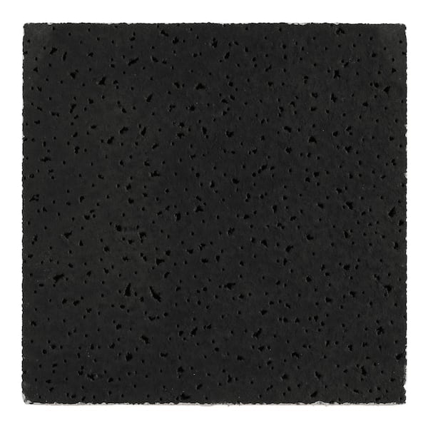 Armstrong Ceilings Scored White Mineral Fiber Drop Ceiling Tile Sample