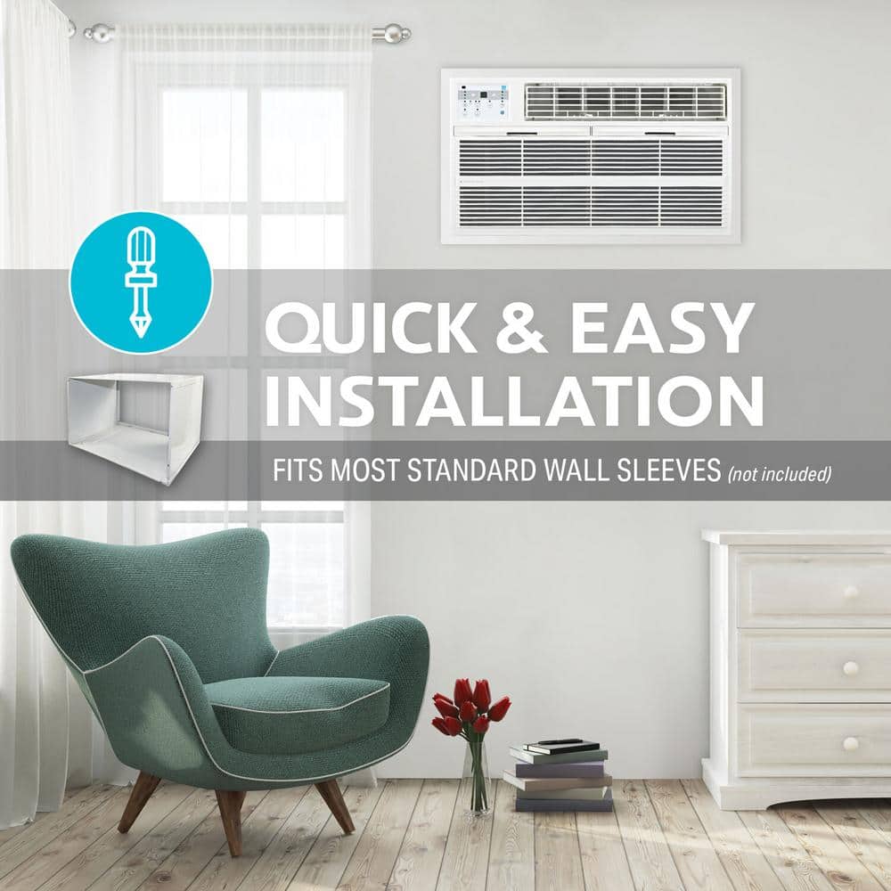 Arctic Wind 10500 BTU White Through Wall Air Conditioner with Remote