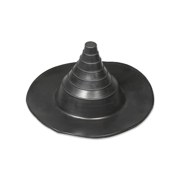 Henry Single-Ply Roofing Cured Synthetic Self-Adhering Pipe Seal (Black) 1 in. x 6 in.