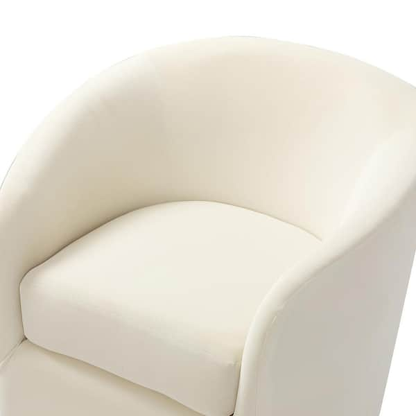 ivory swivel chair