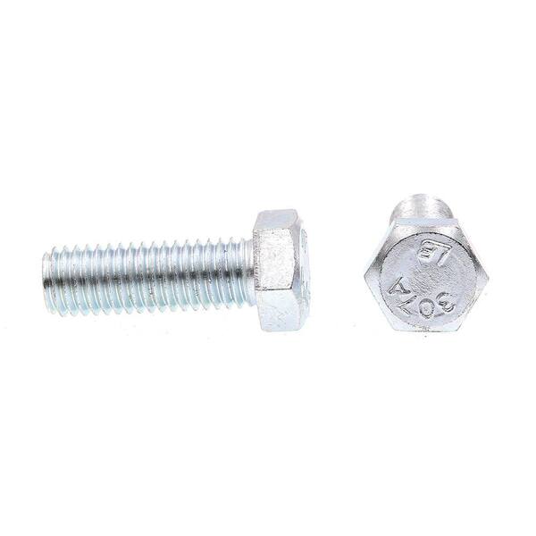 Prime-Line 1/2 in.-13 x 1-1/2 in. A307 Grade A Zinc Plated Steel Hex Bolts  (25-Pack) 9060379 The Home Depot