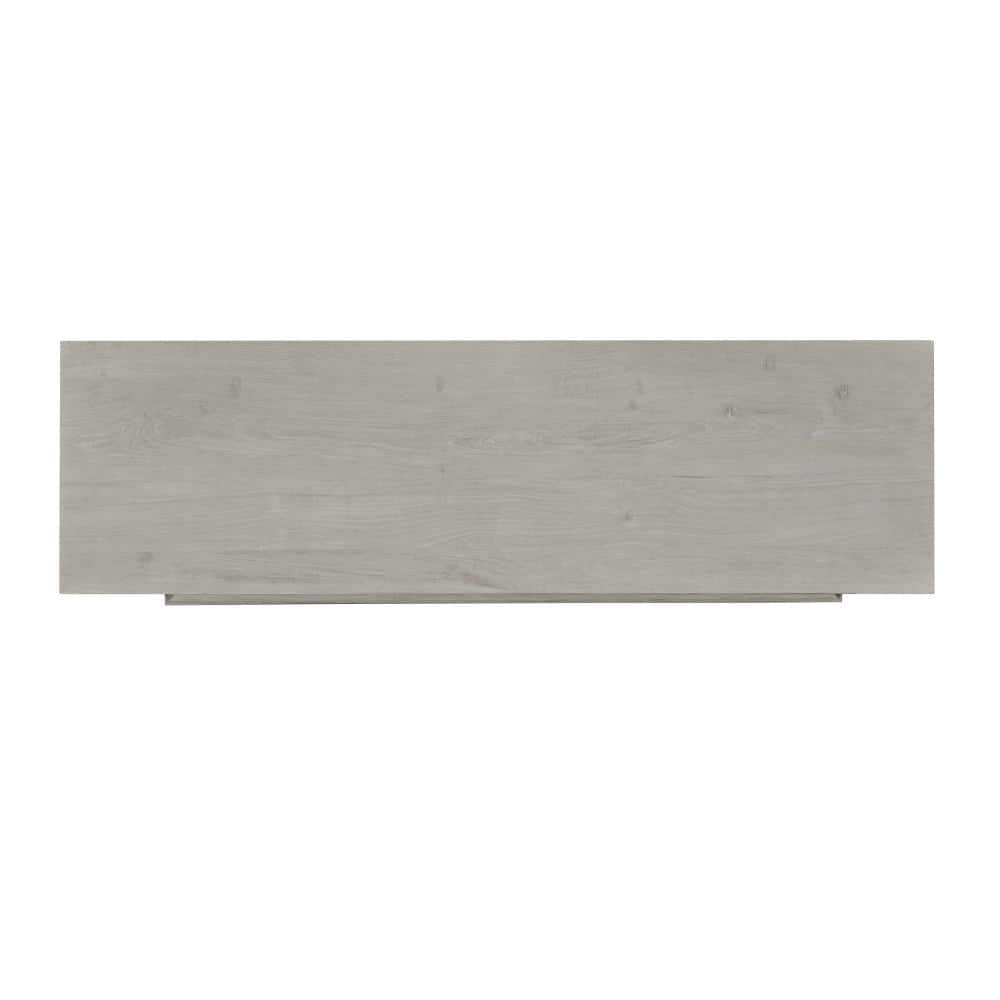 Fairfax Oak Freestanding Electric Fireplace with Stone Surround