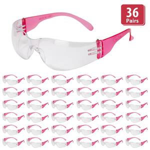 Kids Safety Glasses - Clear Lens Child Size For Shooting, Sports & Projects (Ages 4-13)