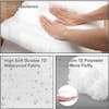 26 in. x 26 in. Outdoor Pillow Inserts, Waterproof Decorative Throw Pillows  Insert, Square Pillow Form (Set of 2) B0BV25XPS7 - The Home Depot