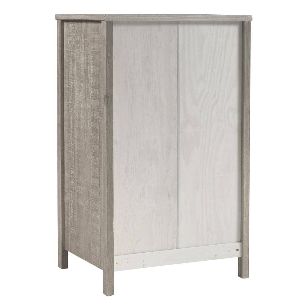 Rustic Gray Farmhouse 5-Drawer Extra Deep Dresser