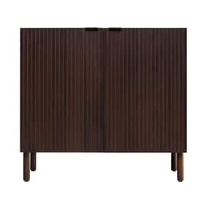 Merk Walnut 2-Door Cabinet