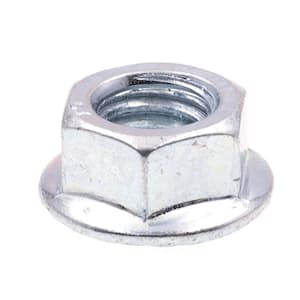 3/8 in.-16 Zinc Plated Case Hardened Steel Serrated Flange Nuts (25-Pack)