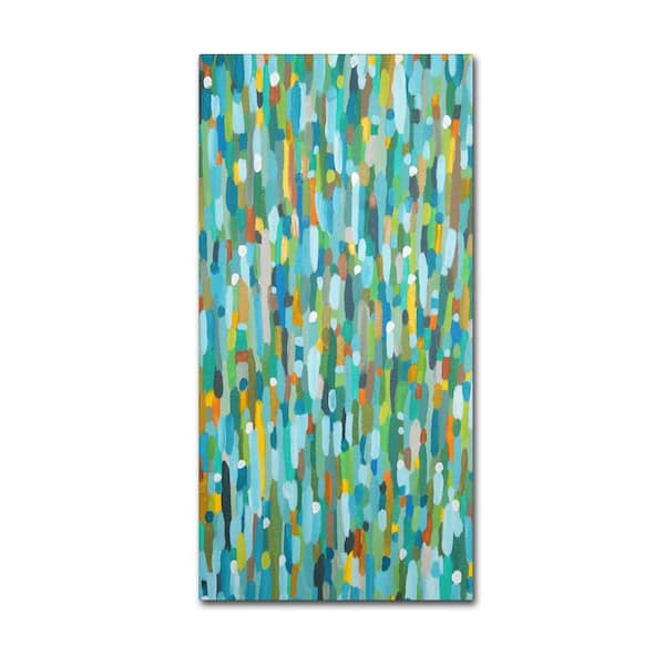 Trademark Fine Art 19 in. x 10 in. "Les Uns Contre Les Autres" by Sylvie Demers Printed Canvas Wall Art