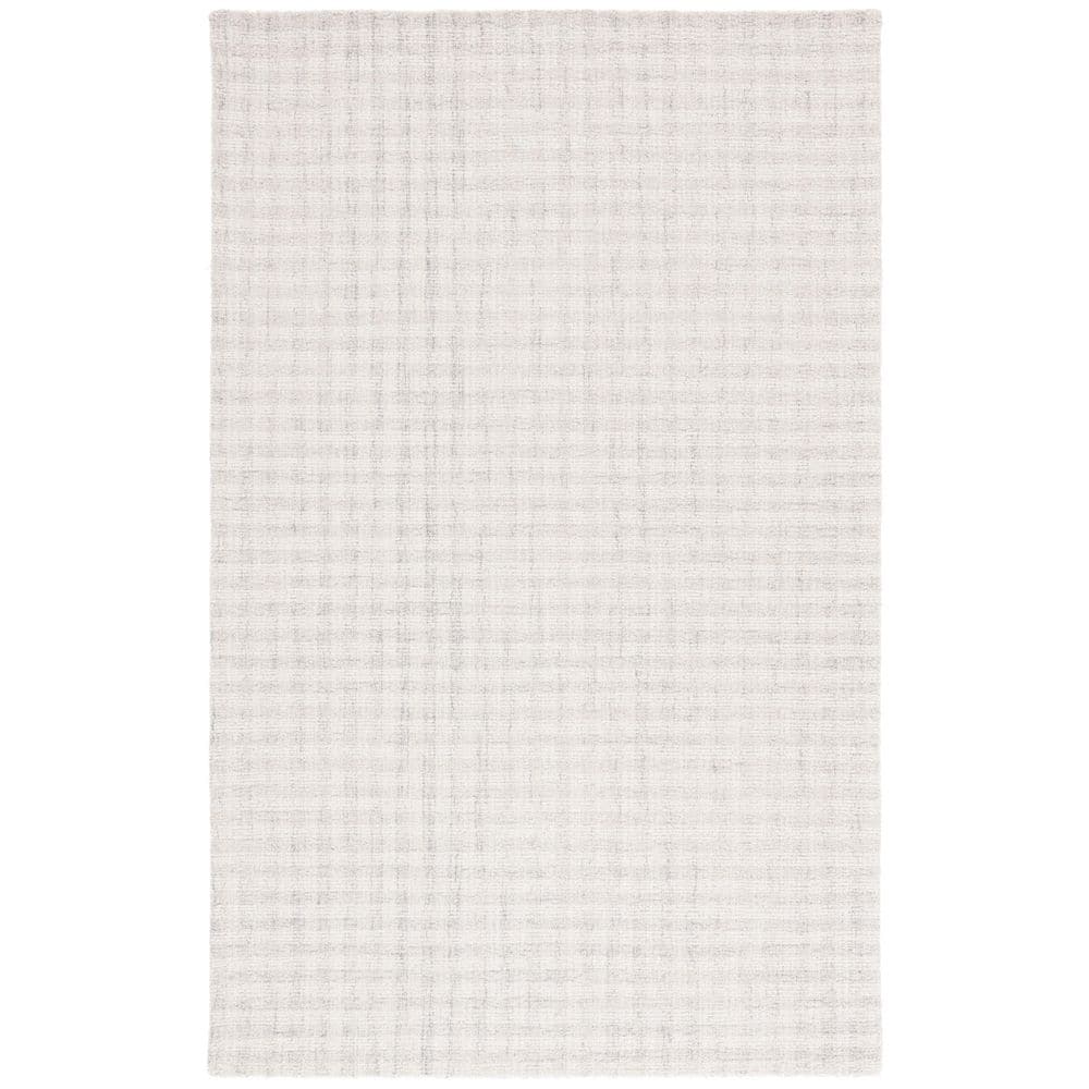 Ebony 3 ft. x 5 ft. Light Gray/Ivory Geometric Checkered Area Rug price history on PriceWatchPro