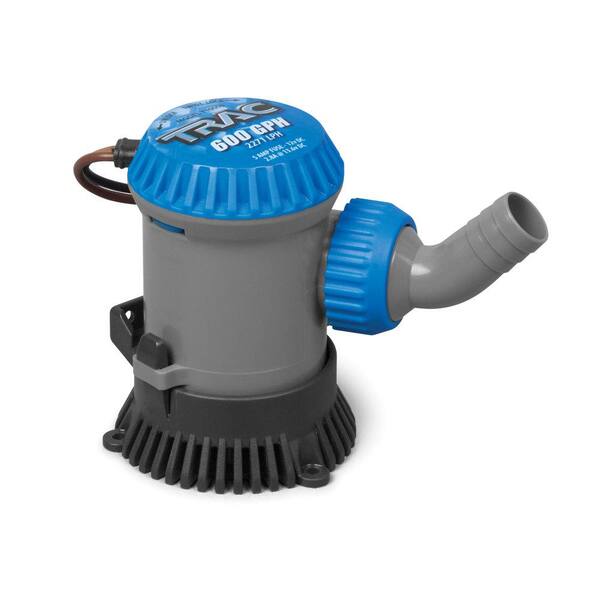 Trac Outdoors 600 GPH Thru-Hull Pump