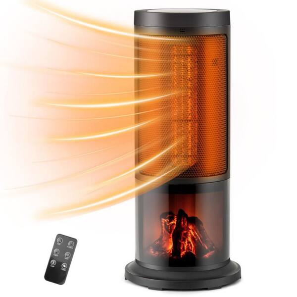 GIVIMO 17 Inch 1500W Electric Portable Tower Space Heater with 135