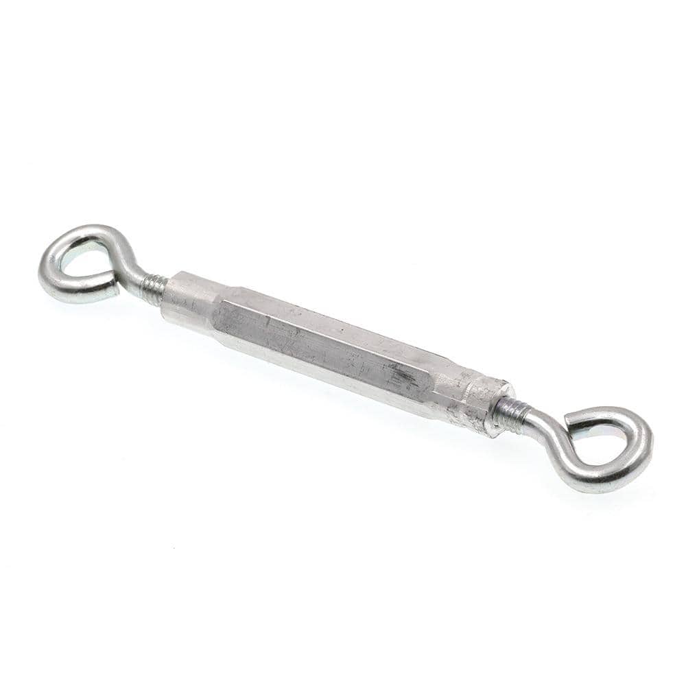 1/4 in. x 7-5/8 in. Zinc Plated Steel and Aluminum Eye-To-Eye Turnbuckles (5-Pack) price history on PriceWatchPro