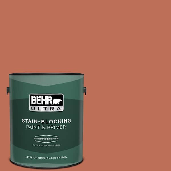 BEHR ULTRA 1 gal. #M190-6 Before Winter Extra Durable Semi-Gloss Enamel Interior Paint & Primer