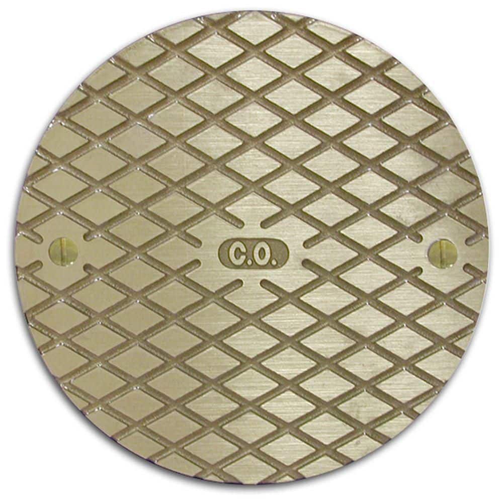 6 in. Nickel Bronze Round Cast Cleanout Cover price history on PriceWatchPro