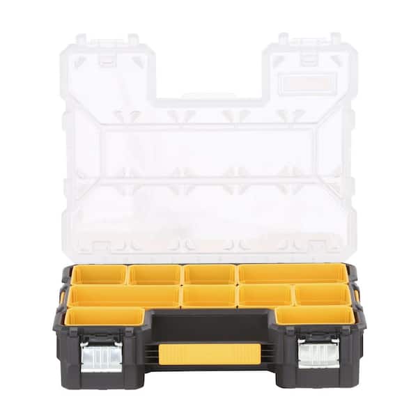 DEWALT Plastic 10-Compartment Deep Pro Small Parts Organizer