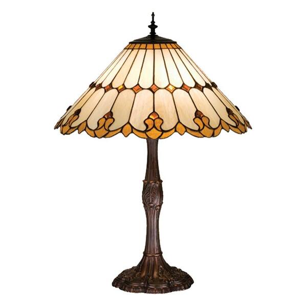 Illumine 3 Light Nouvea Cone Table Lamp