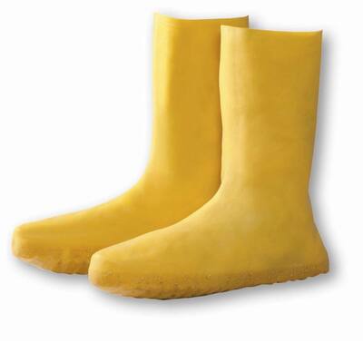 Size Large Yellow Latex Nuke Boot