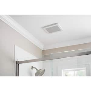50 CFM Wall/Ceiling Mount Roomside Installation Bathroom Exhaust Fan, ENERGY STAR