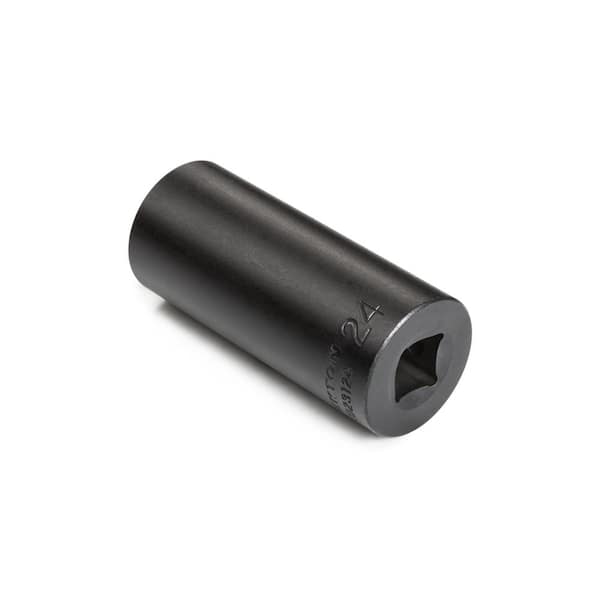 1/2 in. Drive x 24 mm Deep 6-Point Impact Socket