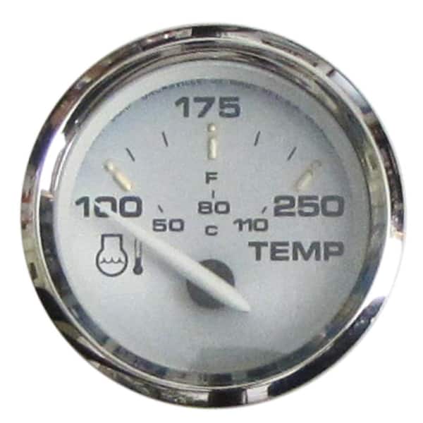 Faria Kronos (100-250°F) 2 in. Water Temperature Gauge