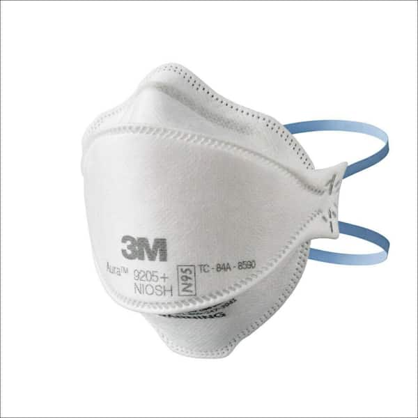 3M 9205 N95 Aura Particulate Disposable Respirator 10 Pack