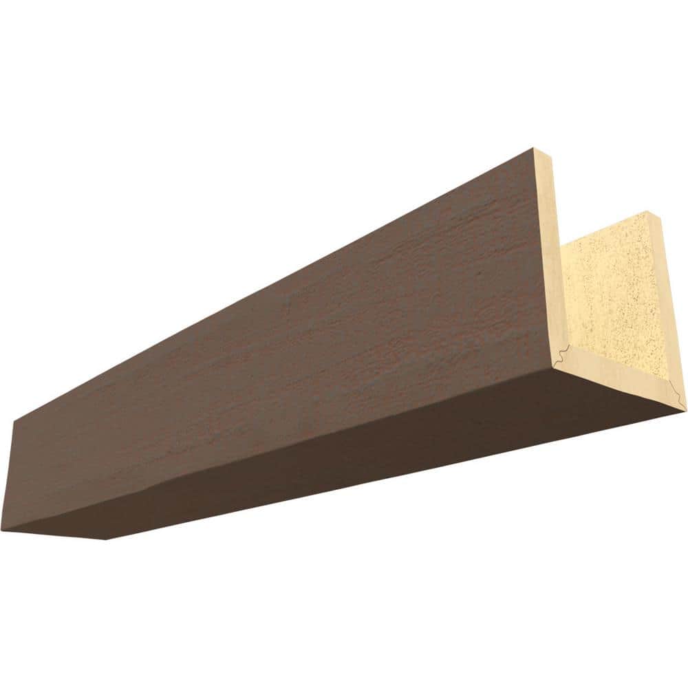 Endurathane 8 in. H x 10 in. W x 14 ft. L Rough Cedar Cedar Bark Faux Wood Beam price history on PriceWatchPro